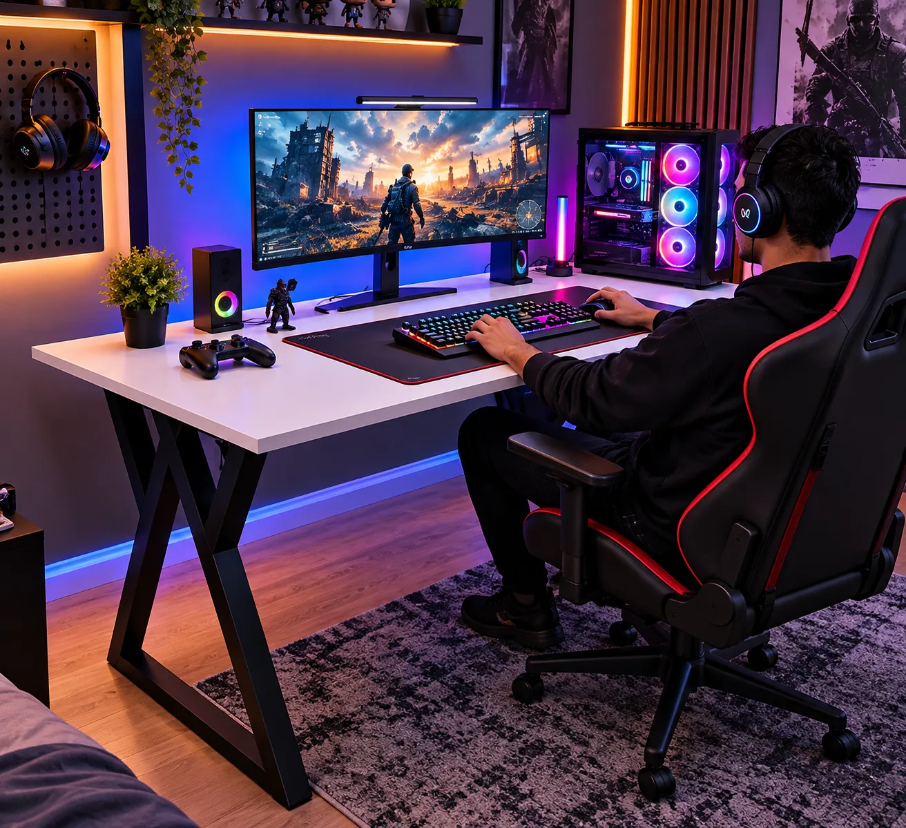 Setup de jeu personnalisé